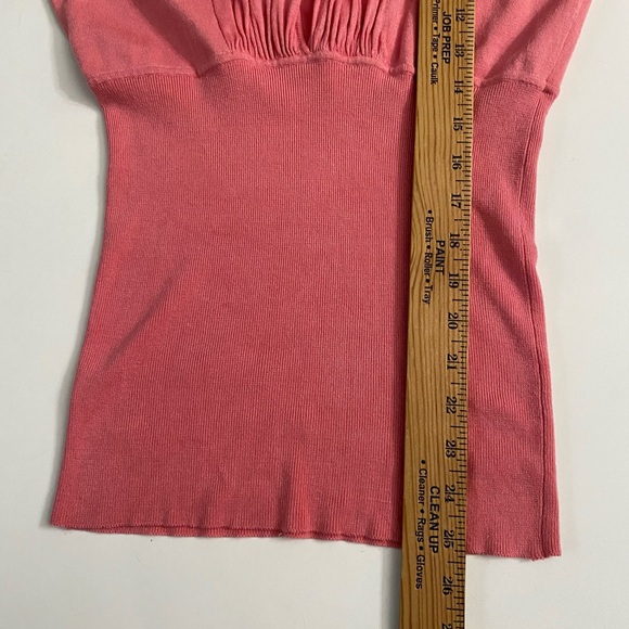 ⭐️FIRM PRICE⭐️ Sweaterworks Silk Blend Knit Top Women’s Size Small, pink - Picture 4 of 8